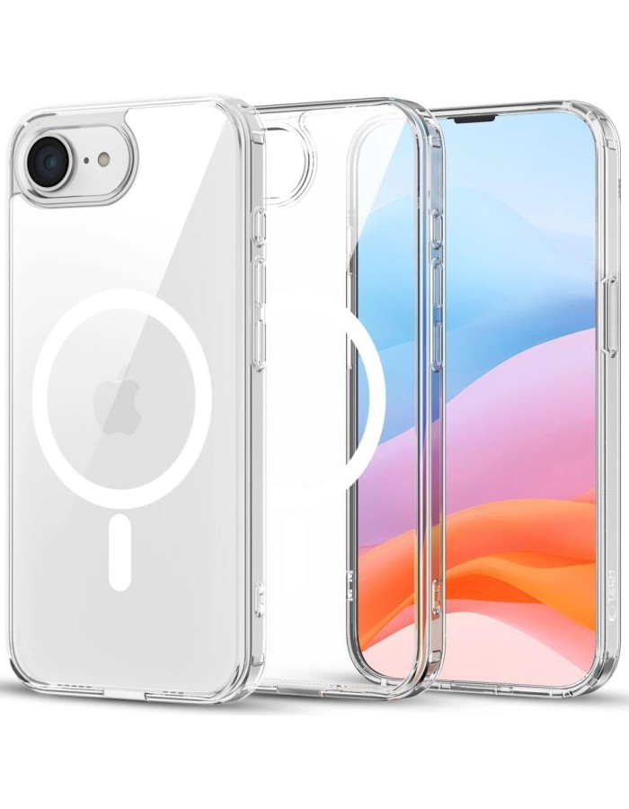 Tech-Protect FlexAir Hybrid MagSafe Case for iPhone 16e / 17e - Clear Tech-Protect FlexAir Hybrid MagSafe Case for iPhone 16e / 17e - Clear