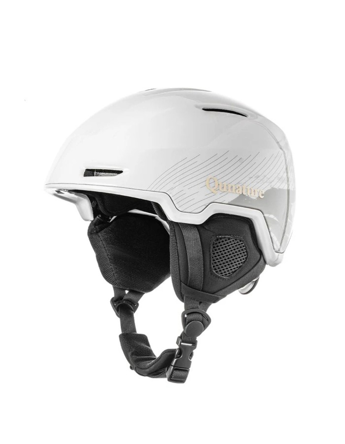 Qunature 10130003002 Ski Helmet with Earmuffs for Snowboard 54-58 cm - White Qunature 10130003002 Ski Helmet with Earmuffs for Snowboard 54-58 cm - White