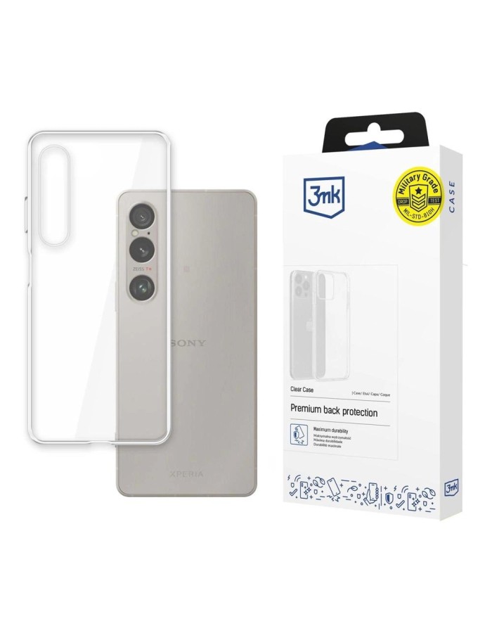 3mk Clear Case for Sony Xperia 1 VI - transparent