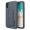 Wozinsky Kickstand Case iPhone 12 Pro Silicone Case with Stand Navy Blue
