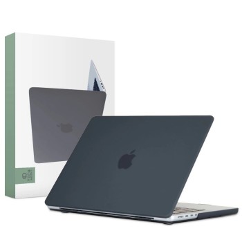Tech-Protect SmartShell case for MacBook Pro 14" M1 / M2 / M3 2021-2024 - matte black
