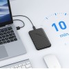 Orico 25PW1C-C3 2.5" HDD/SSD USB-C 3.1 6Gb/s Disk Drive - Black Orico 25PW1C-C3 2.5" HDD/SSD USB-C 3.1 6Gb/s Disk Drive - Black
