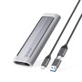 Orico AXM2F-V1 M.2 NGFF USB-C 5Gb/s Disk Drive - Gray