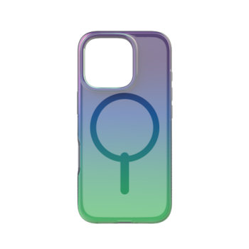 ZAGG Milan Snap Case with MagSafe for iPhone 16 Pro - Green/Purple