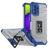 Crystal Ring Case Kickstand Tough Rugged Cover for Samsung Galaxy A72 4G blue Crystal Ring Case Kickstand Tough Rugged Cover for Samsung Galaxy A72 4G blue