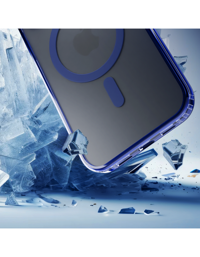 3mk Frosty MagCase for Apple iPhone 16E - Blue