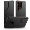 Tech-Protect Kevlar Aura MagSafe Case for Samsung Galaxy S25 Ultra - Black/Orange Tech-Protect Kevlar Aura MagSafe Case for Samsung Galaxy S25 Ultra - Black/Orange