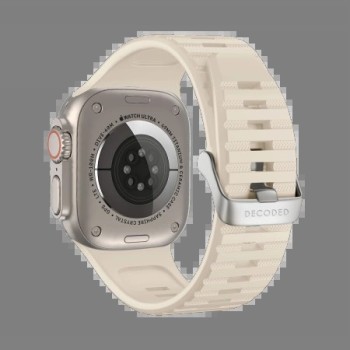 Decoded Ultra Traction Strap for Apple Watch 42 / 44 / 45 / 49 mm - White
