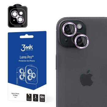 Camera Cover 3mk Lens Protection Pro Pink for iPhone 15 Plus Camera Cover 3mk Lens Protection Pro Pink for iPhone 15 Plus