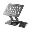 Wozinsky WRS-CPY84SB 360 Aluminum Laptop and Tablet Stand + Free Smartphone Stand - Black Wozinsky WRS-CPY84SB 360 Aluminum Laptop and Tablet Stand + Free Smartphone Stand - Black