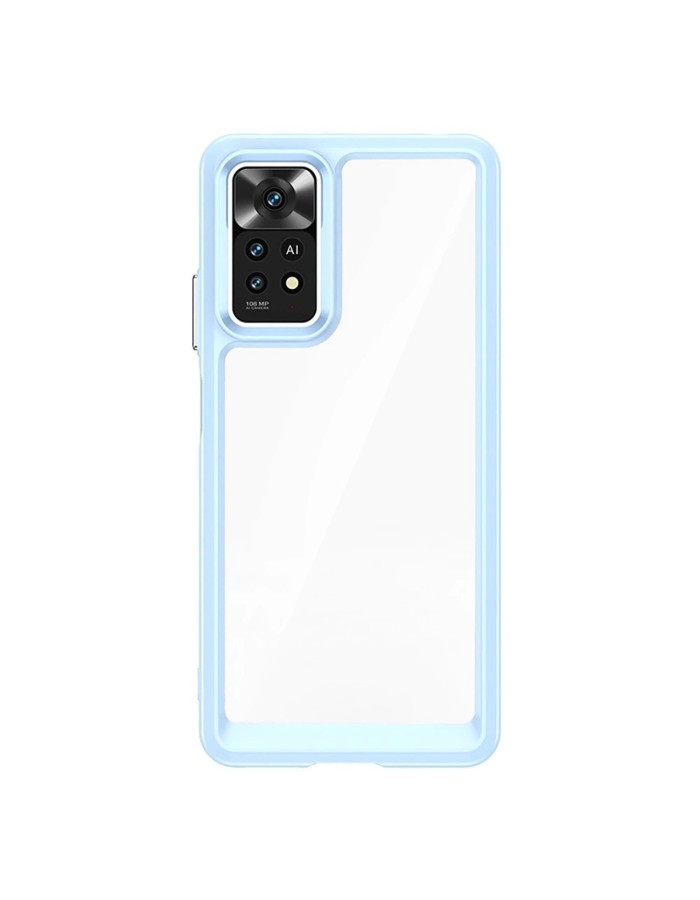 Outer Space Case silicone case for Xiaomi Poco M4 Pro 5G - blue Outer Space Case silicone case for Xiaomi Poco M4 Pro 5G - blue