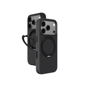 AmazingThing Cloudie iPhone 17 Pro Max Case with Stand - Black AmazingThing Cloudie iPhone 17 Pro Max Case with Stand - Black