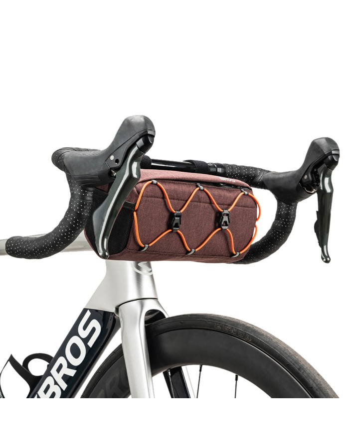 Rockbros 30110054003 Handlebar Bicycle Bag 2.2L - Brown