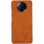 Nillkin Qin leather holster case for Xiaomi Redmi Note 9T 5G brown