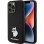 Karl Lagerfeld Silicone Choupette Metal Pin case for iPhone 15 Pro Max - black
