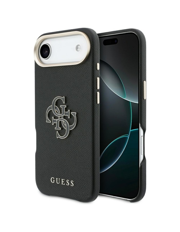 Guess FW Resin Logo iPhone Air Case - Black Guess FW Resin Logo iPhone Air Case - Black
