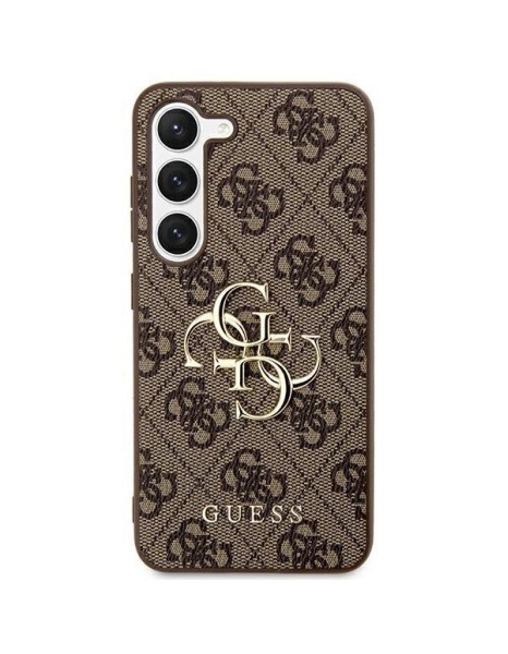 Guess 4G Big Metal Logo Case for Samsung Galaxy S24+ - Brown Guess 4G Big Metal Logo Case for Samsung Galaxy S24+ - Brown