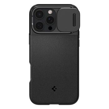 Spigen Optik Armor Mag Case with MagSafe for iPhone 16 Pro Max - Black