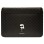 Karl Lagerfeld Saffiano Monogram Ikonik case for a 14" laptop - black