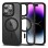 Tech-Protect MagMat MagSafe iPhone 15 Pro Case - Clear Black