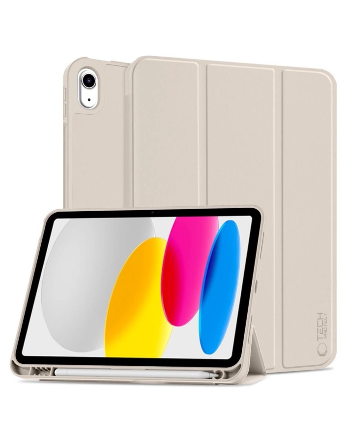 Tech-Protect SC Pen Case for iPad 10.9" 2022 - Beige