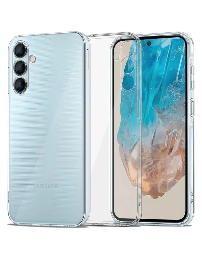 Tech-Protect FlexAir Case for Samsung Galaxy M35 5G - Transparent