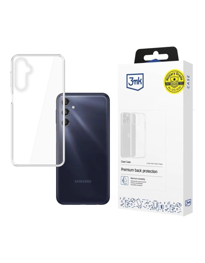 3mk Clear Case for Samsung Galaxy M34 5G - transparent