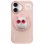Nimmy Glasses Cool Cat MagSafe Case for iPhone 16 - Pink