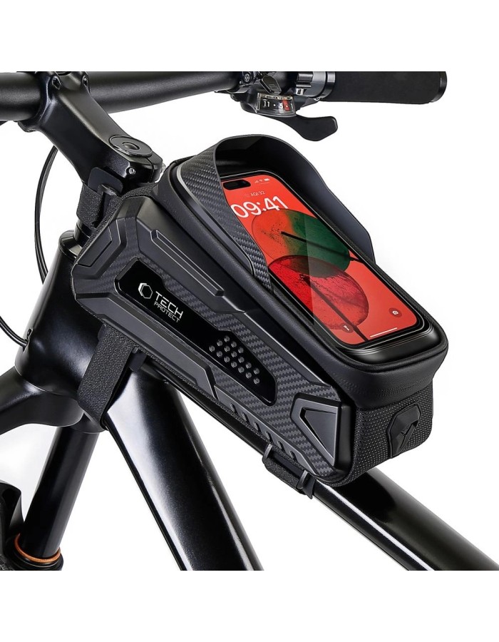 Tech-Protect V2 Bike Bag with Phone Space 1.2l - Black