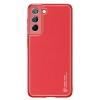 Dux Ducis Yolo elegant cover made of ecological leather for Samsung Galaxy S22 + (S22 Plus) red