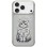 Nimmy Lucky Fashion Cat MagSafe case for iPhone 17 Pro - gray