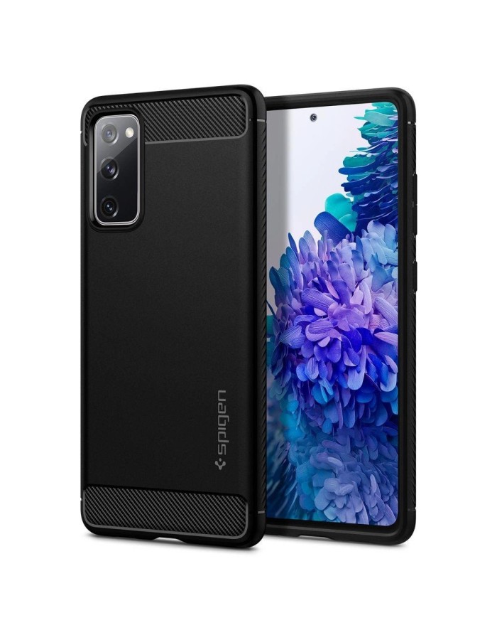 Spigen Rugged Armor Case for Samsung Galaxy S20 FE - Matte Black