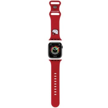 Hello Kitty Silicone Kitty Head strap for Apple Watch 38/40/41mm - red