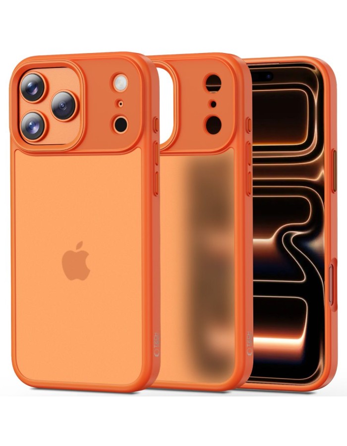 Tech-Protect MagMat Case for iPhone 17 Pro Max - Orange Tech-Protect MagMat Case for iPhone 17 Pro Max - Orange