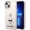 Karl Lagerfeld Transparent Choupette Body Case for iPhone 14 Plus / 15 Plus 6.7" - Pink