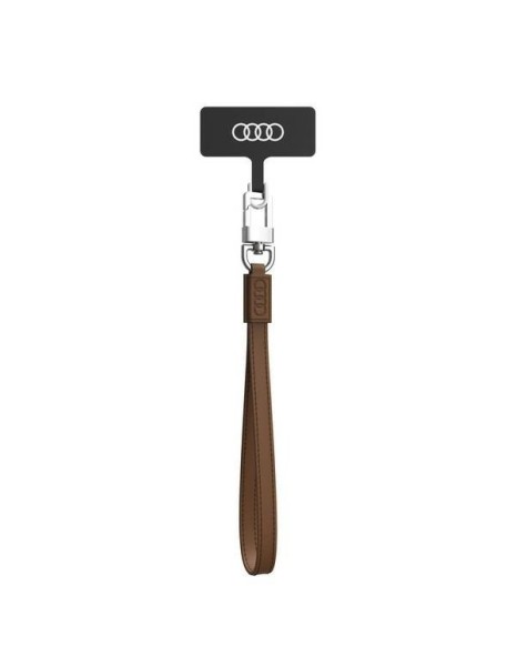Audi Crossbody Leather Universal Lanyard 28cm x 10mm - Brown Audi Crossbody Leather Universal Lanyard 28cm x 10mm - Brown