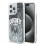 DKNY Liquid Glitter Big Logo iPhone 13 Pro Max Case - Black