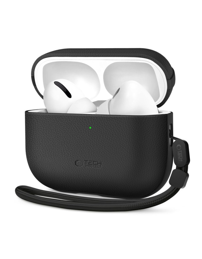 Tech-Protect NaturalFit Case for AirPods Pro 3 - Black Tech-Protect NaturalFit Case for AirPods Pro 3 - Black