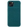Nillkin Qin Leather Pro Case iPhone 14 Plus Camera Cover Holster Cover Flip Case Green Nillkin Qin Leather Pro Case iPhone 14 Plus Camera Cover Holster Cover Flip Case Green