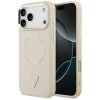 Guess Triangle Logo MagSafe Case for iPhone 17 Pro - Beige Guess Triangle Logo MagSafe Case for iPhone 17 Pro - Beige