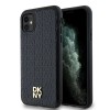 DKNY Leather Monogram Pattern Metal Logo MagSafe Case for iPhone 11 / Xr - Black DKNY Leather Monogram Pattern Metal Logo MagSafe Case for iPhone 11 / Xr - Black
