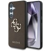 Guess Grained Big 4G Logo Small Classic Logo case for Samsung Galaxy S25 brown Guess Grained Big 4G Logo Small Classic Logo case for Samsung Galaxy S25 brown