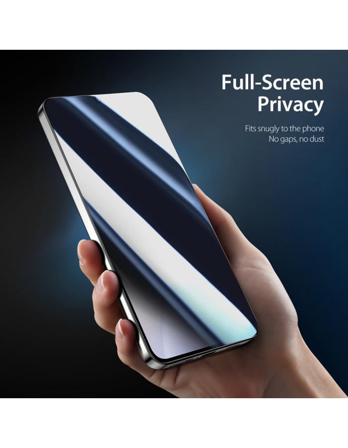 Dux Ducis Glass Privacy for Samsung S24 - with black frame
