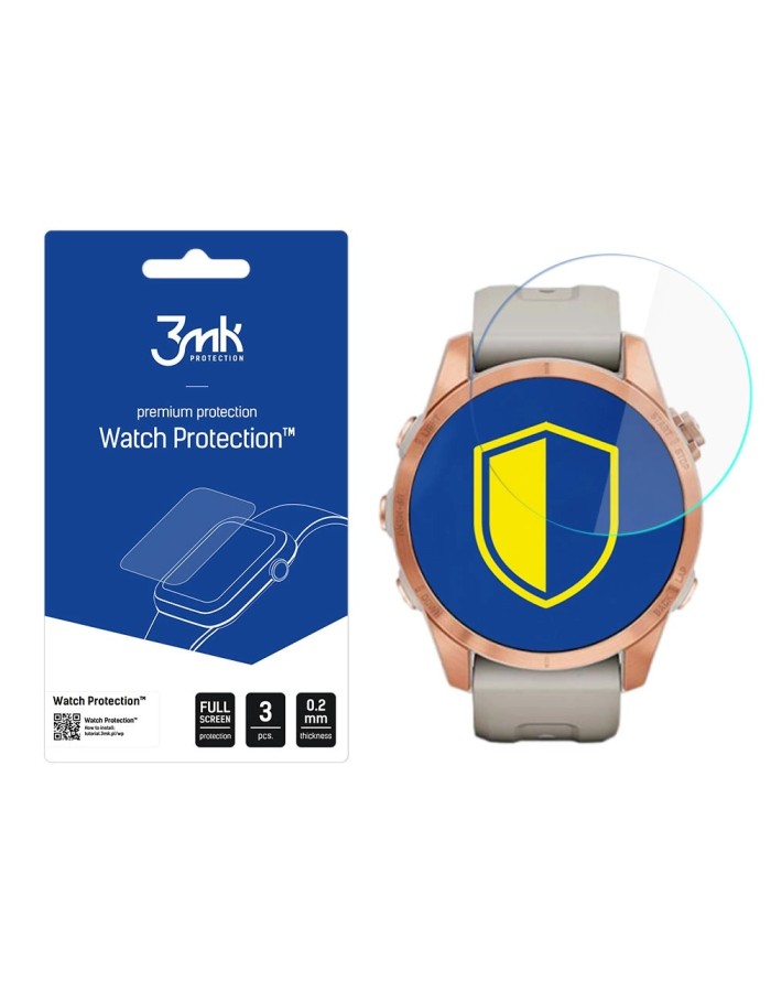 Garmin Fenix 7s - 3mk Watch Protection™ v. FlexibleGlass Lite Garmin Fenix 7s - 3mk Watch Protection™ v. FlexibleGlass Lite