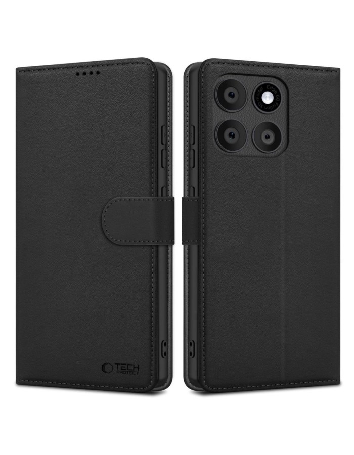 Tech-Protect Wallet case for Motorola Edge 60 Fusion - black