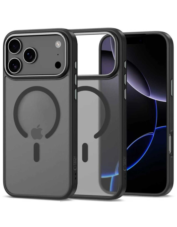Tech-Protect MagEdge MagSafe Case for iPhone 17 Pro Max - Matte Black Tech-Protect MagEdge MagSafe Case for iPhone 17 Pro Max - Matte Black