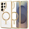 Tech-Protect MagFlex Case for Samsung Galaxy S26 Ultra - Transparent Gold