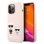 Karl Lagerfeld Silicone Karl&amp;amp;Choupette Case for iPhone 13 Pro / iPhone 13 - Light Pink