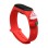 Strap Xmas for Xiaomi Mi Band 3 / 4 Christmas Silicone Strap Bracelet with Sock - Red