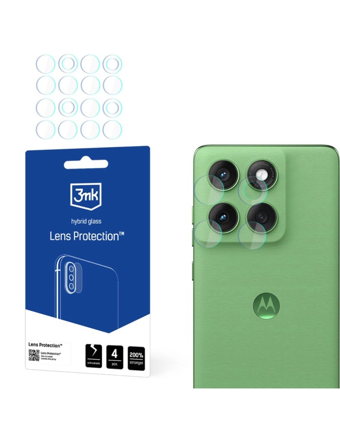 3mk Lens Protection Hybrid Glass for Motorola Edge 60 Camera Lens